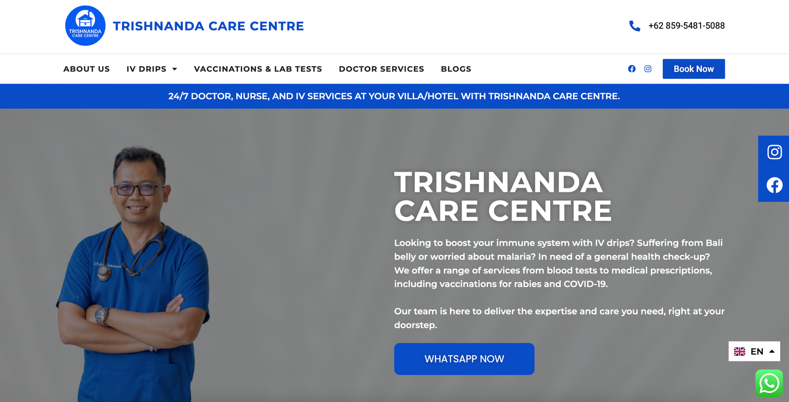 Health Care Web Design